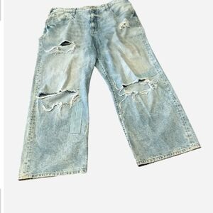 Anthropologie Pilcro Wide Leg Jeans